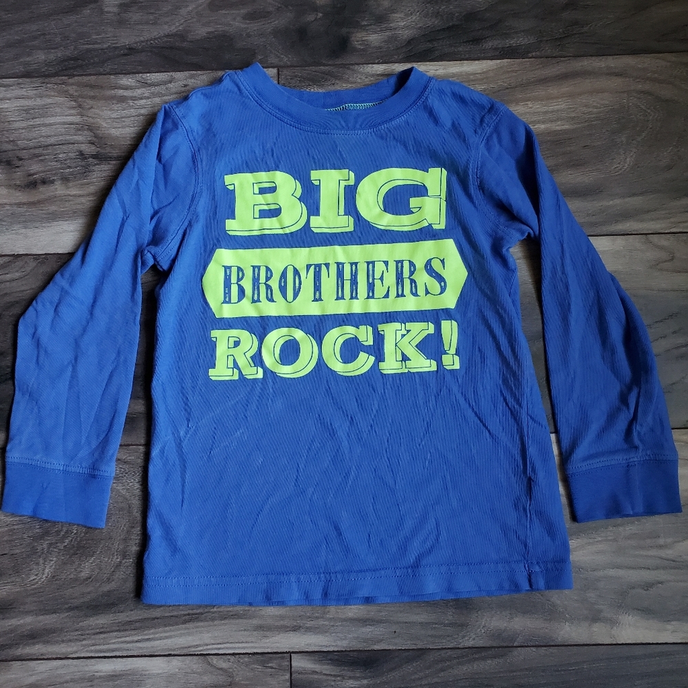 Carter's Big Brothers Rock Shirt. Size 4